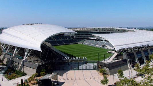 Los Angeles, California Drone Footage 095