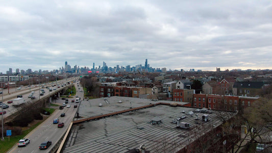 Chicago, Illinois Drone Footage 001