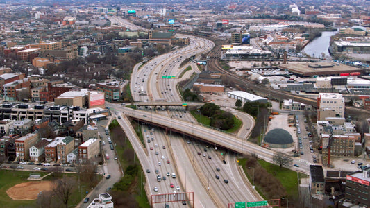 Chicago, Illinois Drone Footage 012