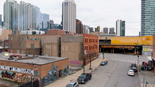 Chicago, Illinois Drone Footage 019