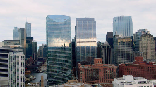 Chicago, Illinois Drone Footage 021