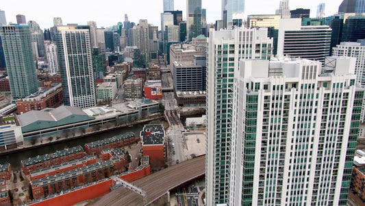Chicago, Illinois Drone Footage 022