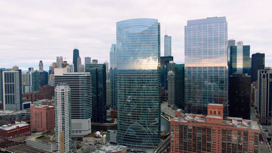 Chicago, Illinois Drone Footage 026
