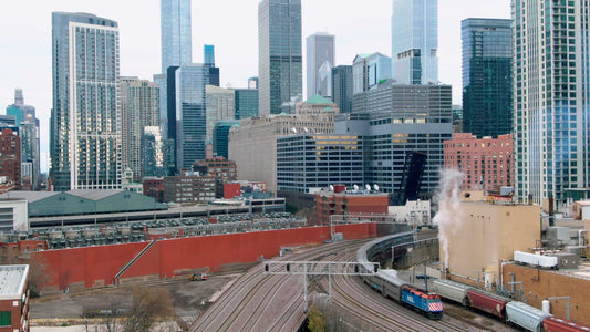 Chicago, Illinois Drone Footage 028