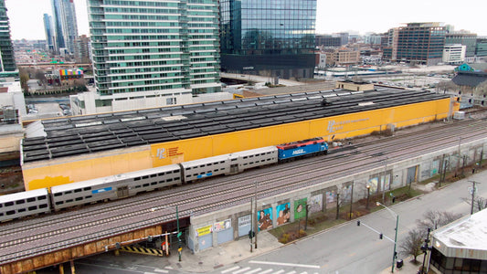 Chicago, Illinois Drone Footage 029