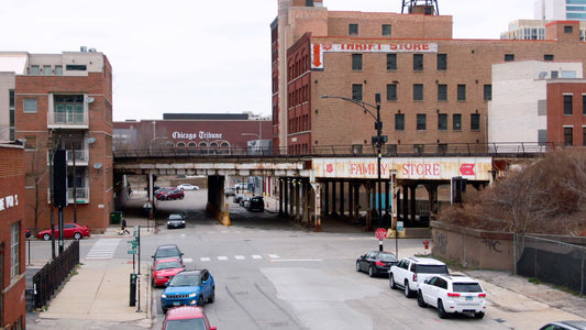 Chicago, Illinois Drone Footage 031