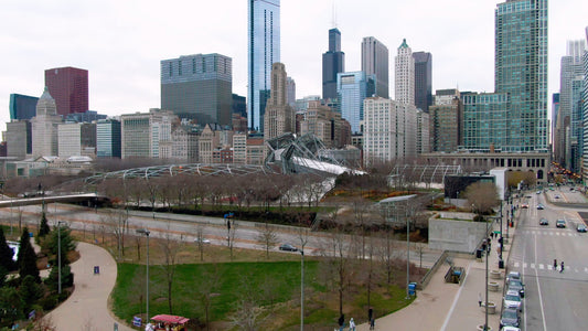 Chicago, Illinois Drone Footage 032