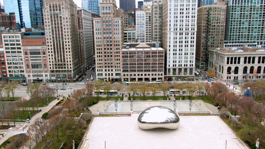 Chicago, Illinois Drone Footage 035