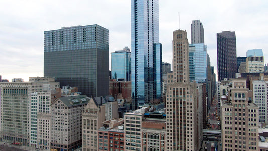 Chicago, Illinois Drone Footage 037