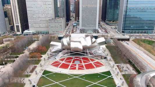 Chicago, Illinois Drone Footage 039