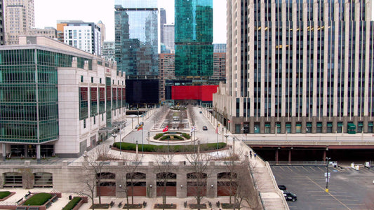 Chicago, Illinois Drone Footage 048