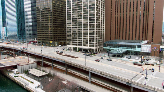 Chicago, Illinois Drone Footage 049