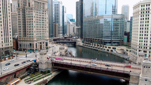 Chicago, Illinois Drone Footage 050