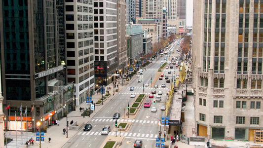 Chicago, Illinois Drone Footage 051