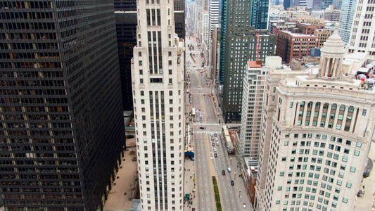 Chicago, Illinois Drone Footage 052