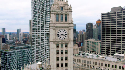 Chicago, Illinois Drone Footage 054