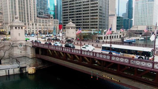 Chicago, Illinois Drone Footage 055