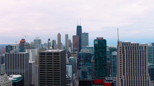 Chicago, Illinois Drone Footage 058