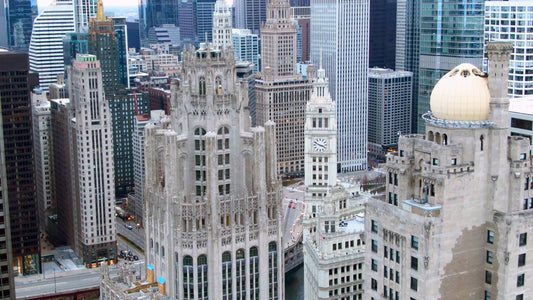 Chicago, Illinois Drone Footage 059