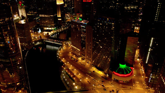 Chicago, Illinois Drone Footage 063