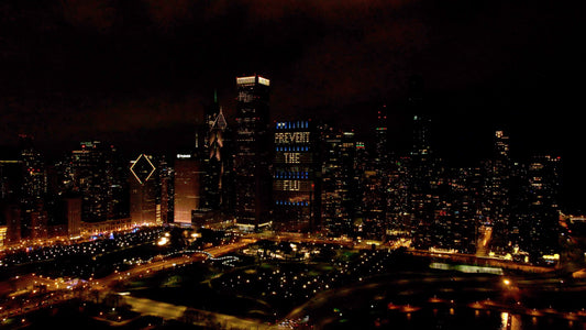 Chicago, Illinois Drone Footage 066
