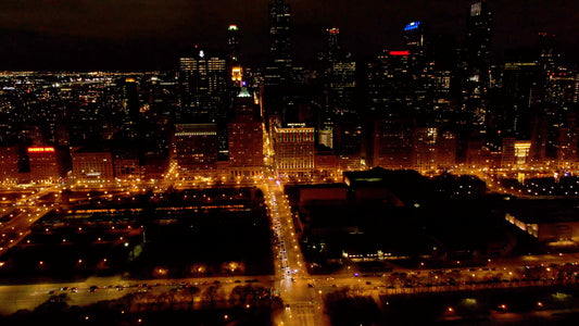 Chicago, Illinois Drone Footage 067