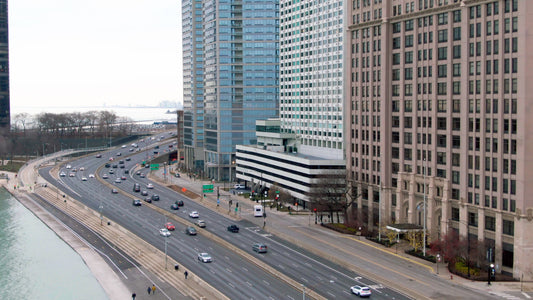 Chicago, Illinois Drone Footage 081