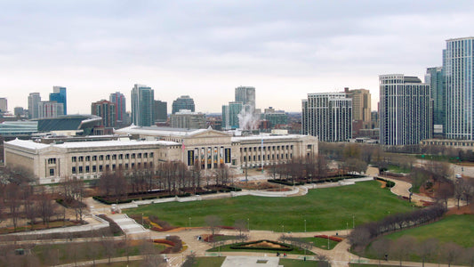 Chicago, Illinois Drone Footage 084