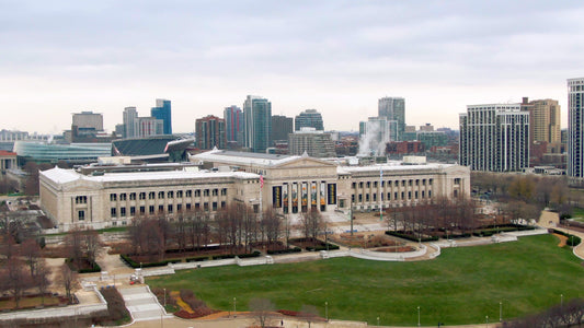 Chicago, Illinois Drone Footage 084 B