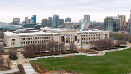 Chicago, Illinois Drone Footage 084 C