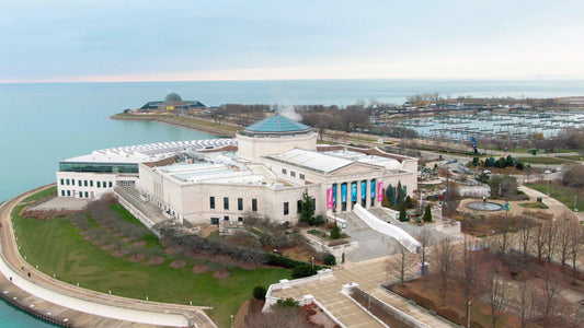 Chicago, Illinois Drone Footage 086