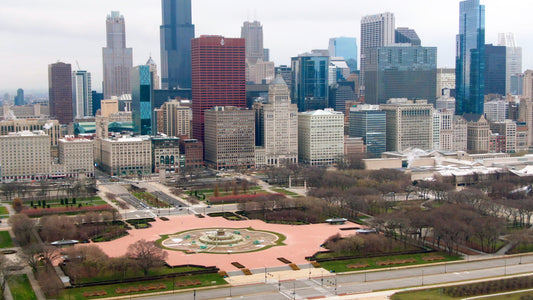 Chicago, Illinois Drone Footage  088