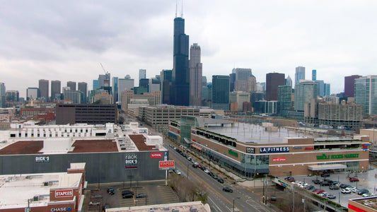Chicago, Illinois Drone Footage  090