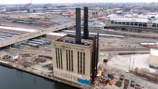 Chicago, Illinois Drone Footage 093