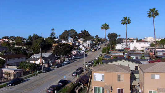 San Diego, California Drone Footage  0300