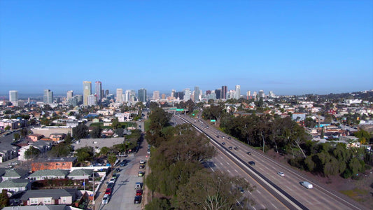 San Diego, California Drone Footage  0305