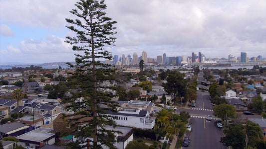 San Diego, California Drone Footage  0412