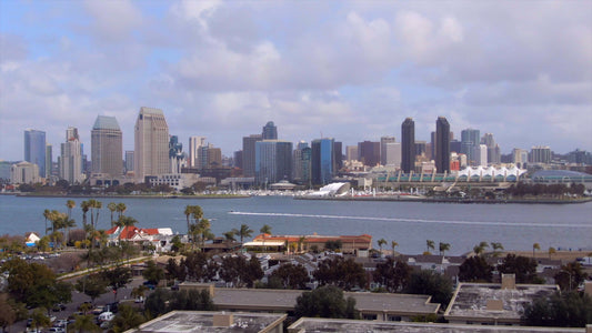 San Diego, California Drone Footage 0415