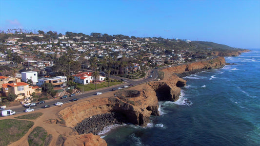 San Diego, California Drone Footage  0440