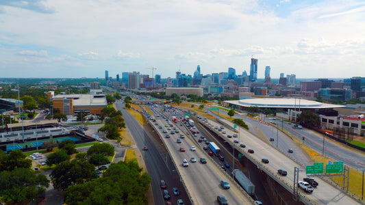 Austin, Texas Drone Footage 512