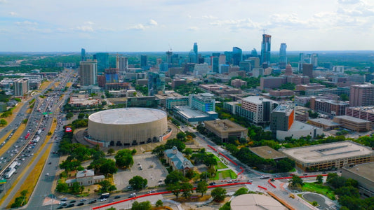Austin, Texas Drone Footage 526