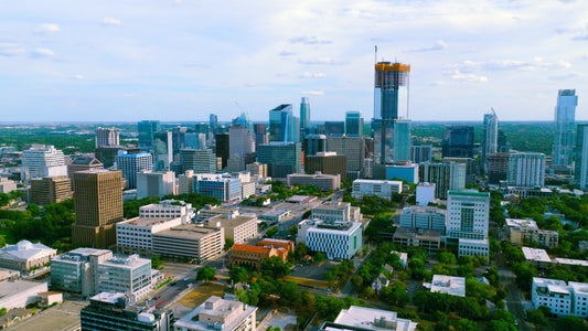 Austin, Texas Drone Footage 547