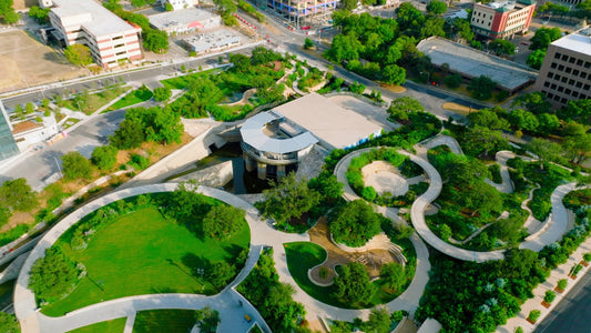 Austin, Texas Drone Footage 555