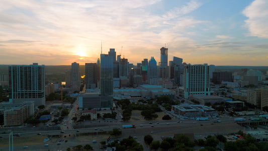 Austin, Texas Drone Footage 597