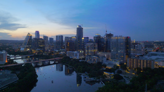 Austin, Texas Drone Footage 615