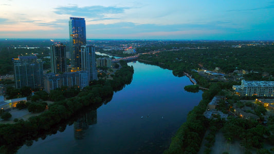 Austin, Texas Drone Footage 628