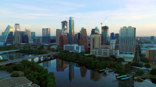 Austin, Texas Drone Footage 649