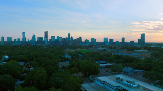 Austin, Texas Drone Footage 654