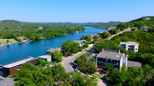 Austin, Texas Drone Footage 719