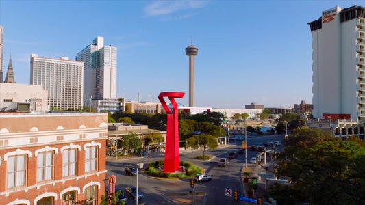 San Antonio, Texas Drone Footage 871